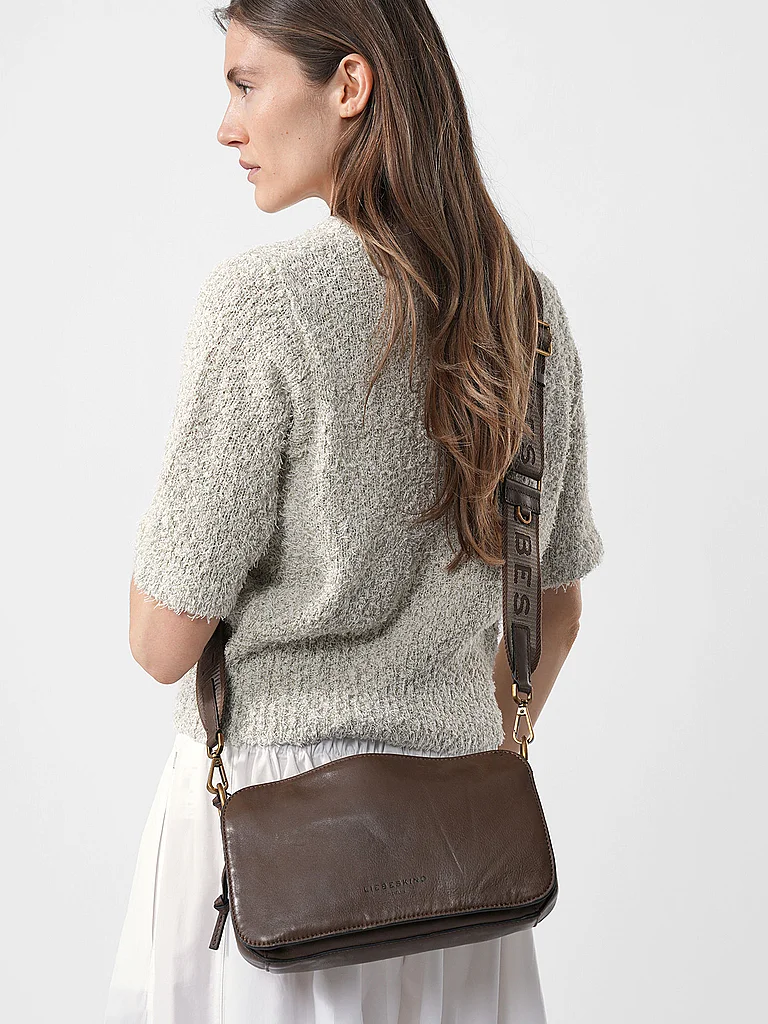 LIEBESKIND BERLIN Ledertasche - Umhängetasche braun damen 2